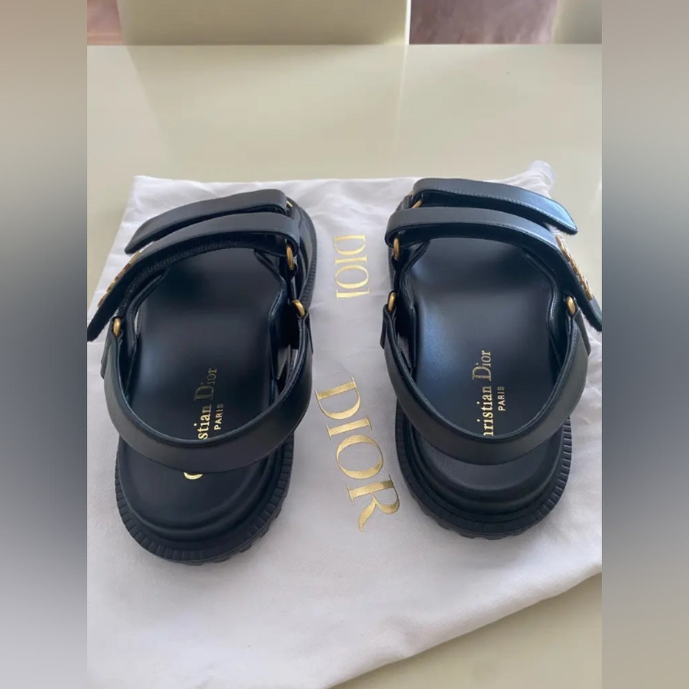 Dioract Sandal Black Lambskin - Picture 3 of 8